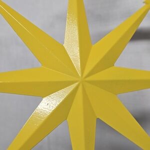 Nautical Decor Galvanized Metal Wall Hanging Ship Boat N S E W Compass Star